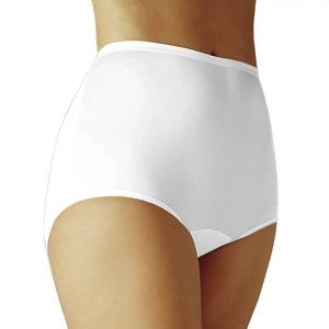 Vanity Fair NWT White Perfectly Yours Ravissant Brief Panty 15712 7 L